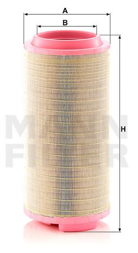 C 25 024 air filter element