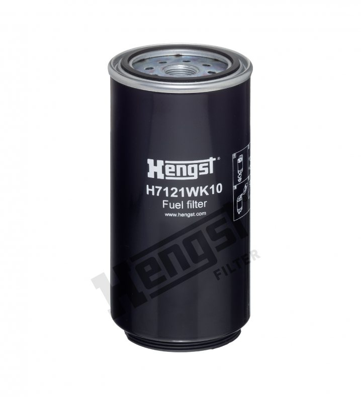 H7121WK10 fuel filter spin-on