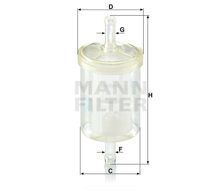 WK 43/13 (10) fuel filter in-line