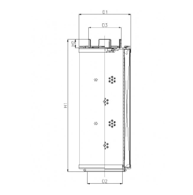 RHR150G10B0/AB1 hydraulic filter element