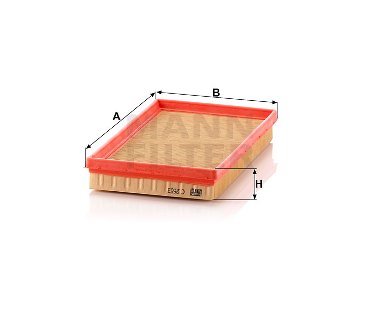 C 2653 air filter element