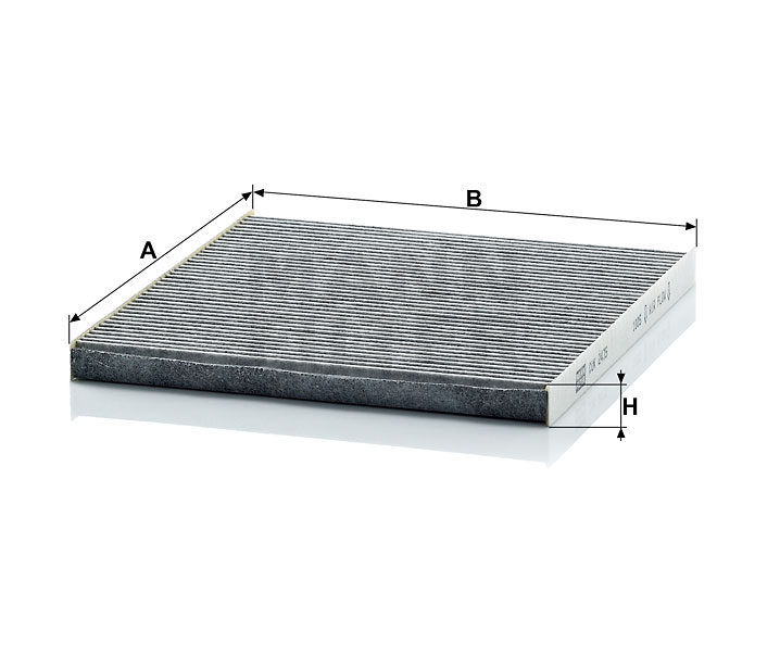 CUK 2435 cabin air filter (activated carbon)