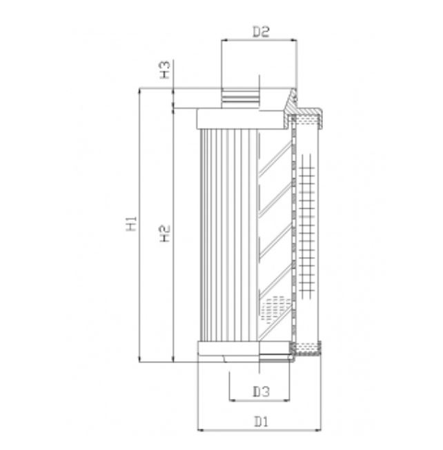 R530G03 hydraulic filter element