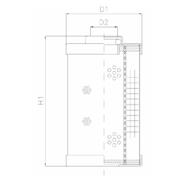 WG1013 Filter element for pressure filter