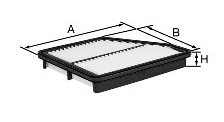 C 26 047 air filter element