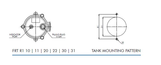 FRTR120000BB30C000S0 hydraulic filter housing FRT