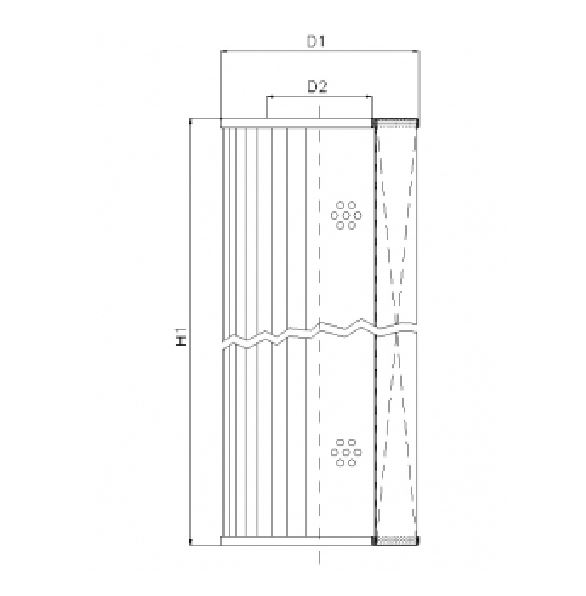 WG293 Hydraulic filter element
