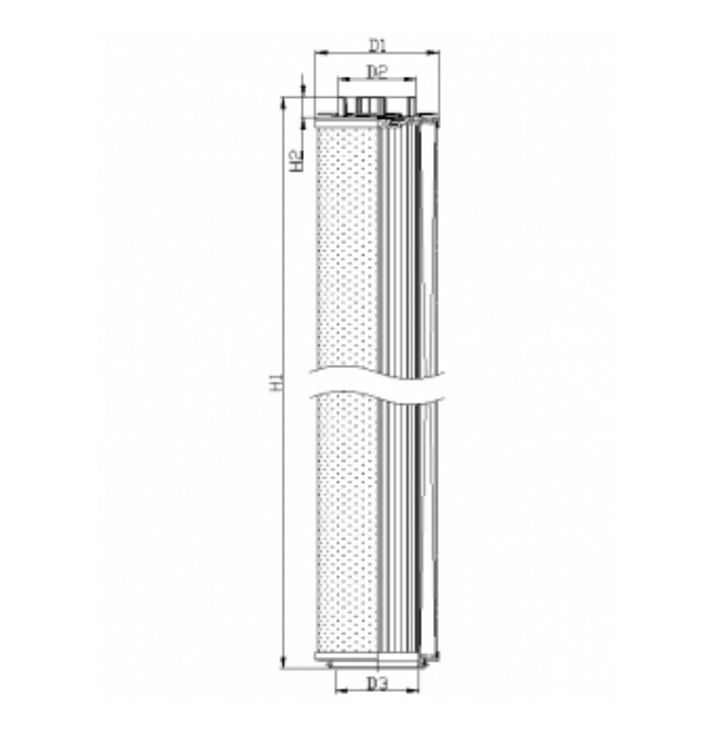 WG1354 hydraulic filter element