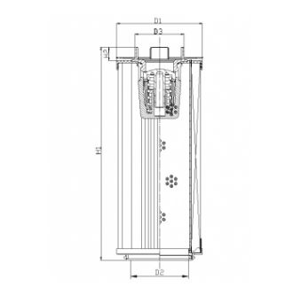 RHR1300S50V6/AB1 hydraulic filter element