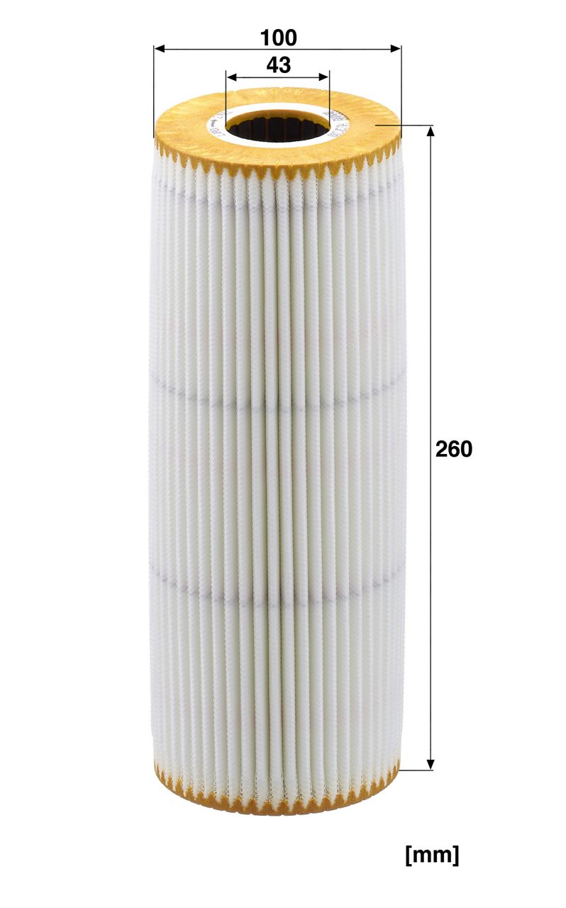 HU 10 200 z oil filter element