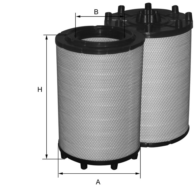 HP2666 air filter element