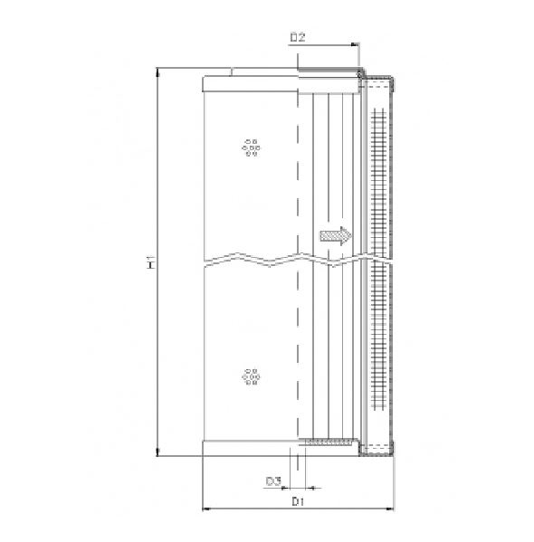 WG330 hydraulic filter element