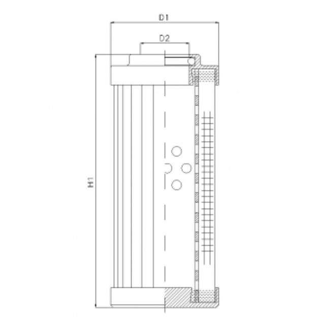DHD110A05V hydraulic filter element