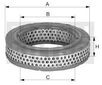 C 1815 air filter element