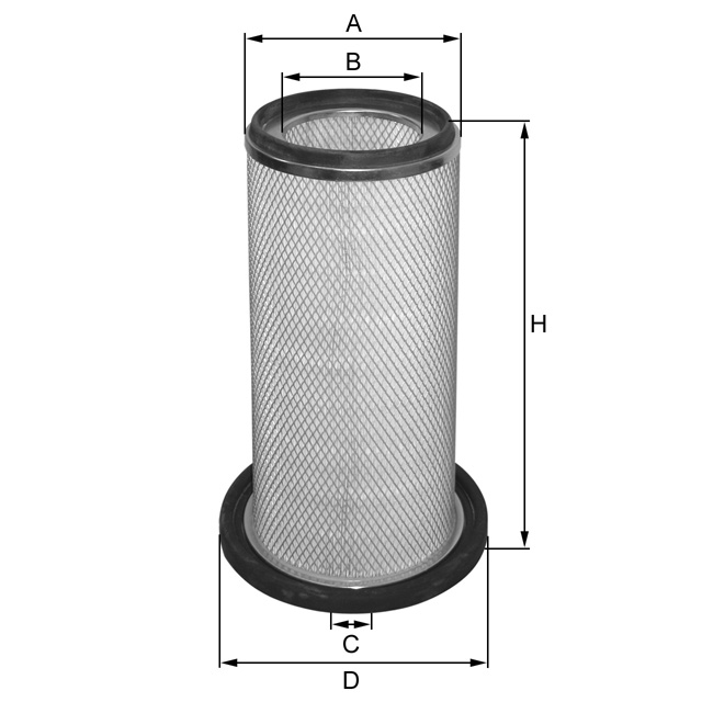 HP707A air filter element