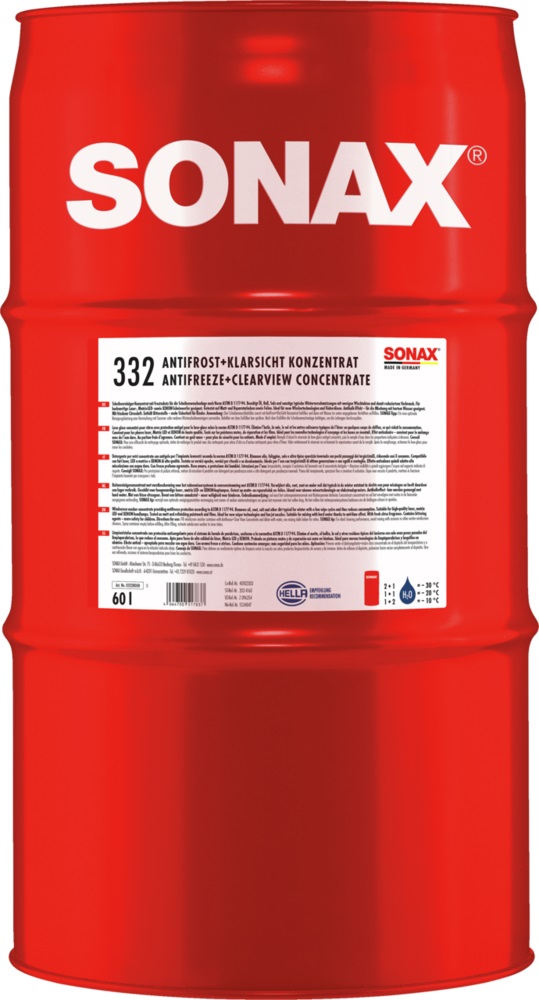 SONAX AntiFrost+ClearView Concentrate Citrus - 60 L