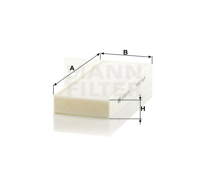CU 26 014-2 cabin air filter element