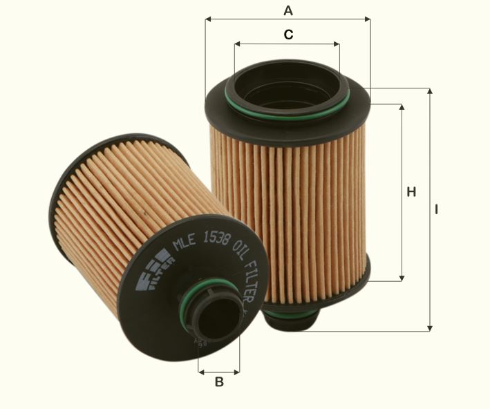 MLE1538 hydraulic filter element