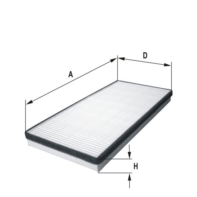HC7214 cabin air filter element