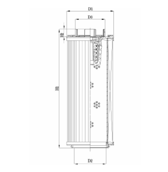 RHR110S25B3/AB1 hydraulic filter element