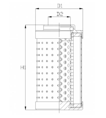 D101G10XB0 hydraulic filter element