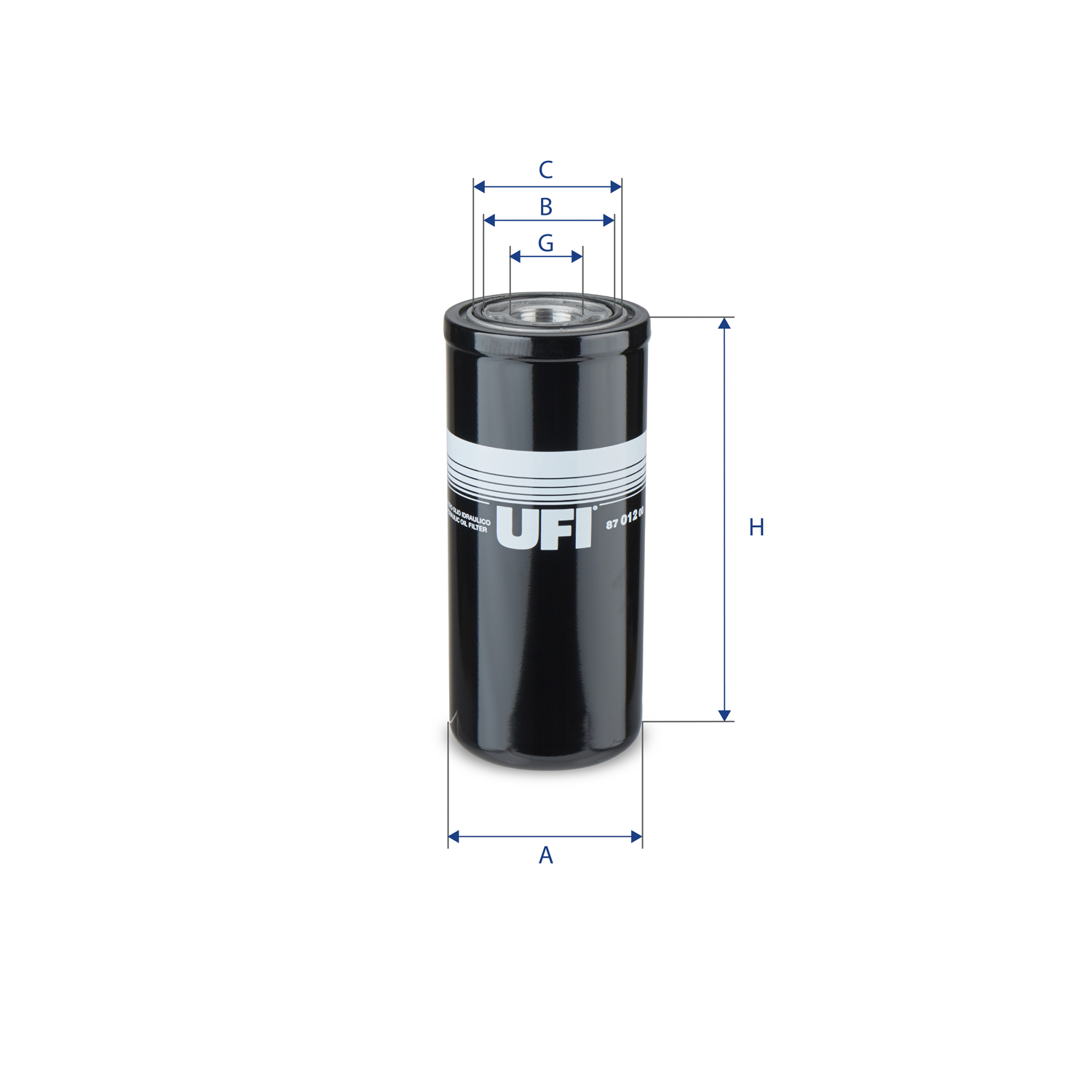 87.012.00 oil filter spin-on