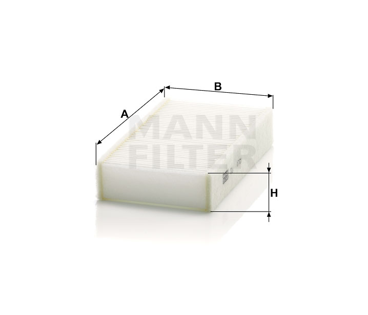 CU 1721-2 cabin air filter element