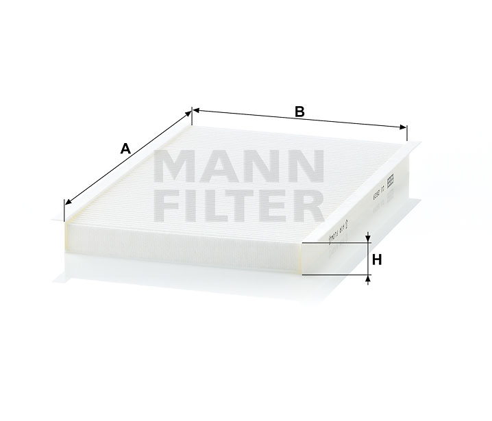 CU 2629 cabin air filter element