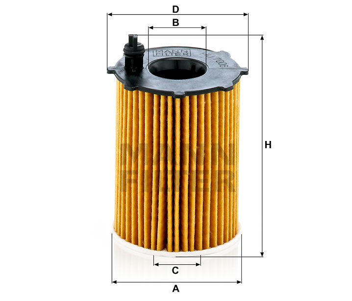 HU 7006 z oil filter element