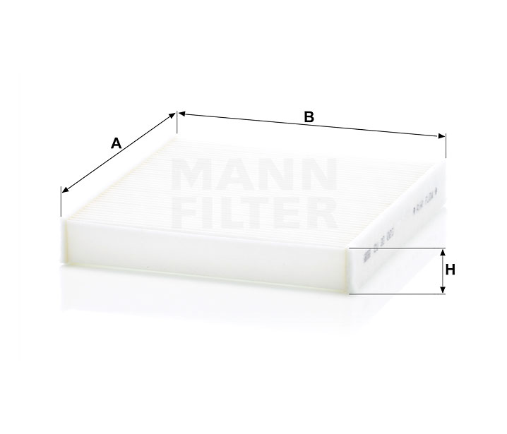 CU 22 023 cabin air filter element