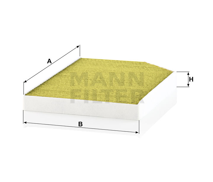 FP 32 007 cabin air filter element (FreciousPlus)