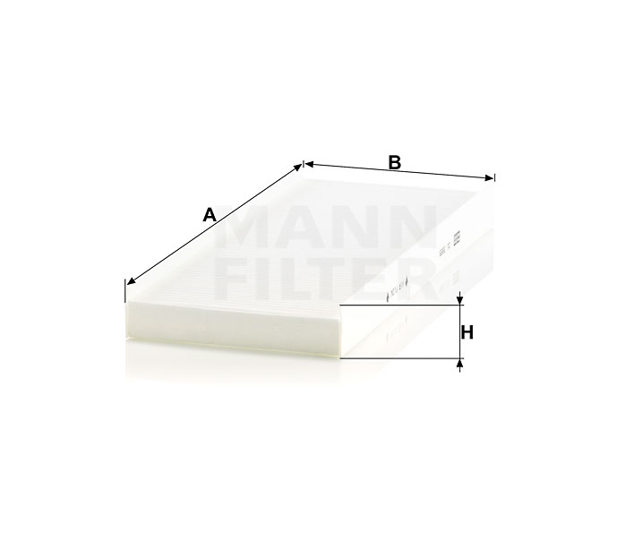 CU 3955 cabin air filter element