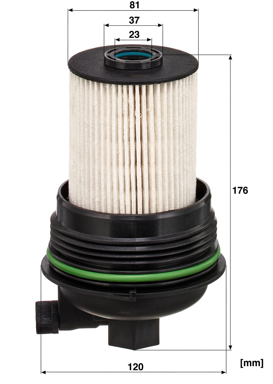 PU 9014 fuel filter element