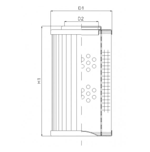 R294G15 hydraulic filter element