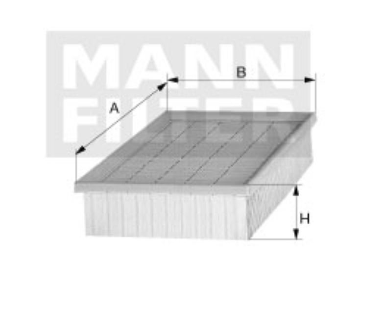 C 2716/1 air filter element
