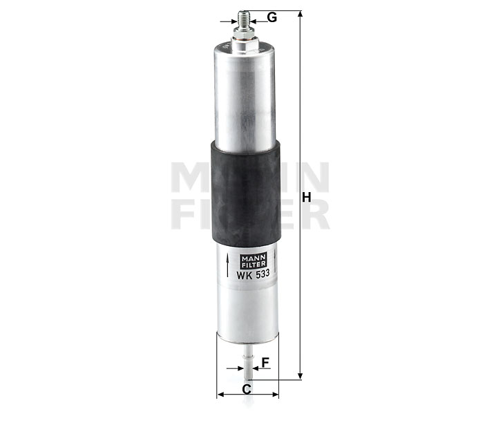 WK 533 fuel filter