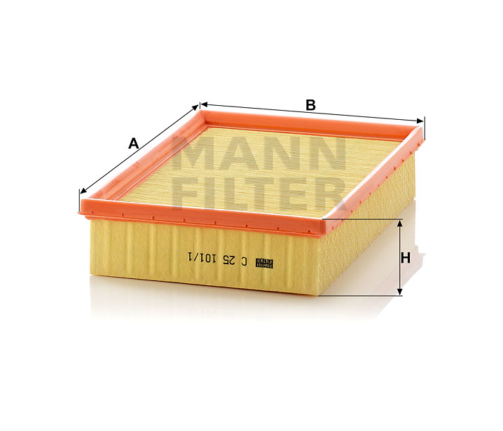 C 25 101/1 air filter element
