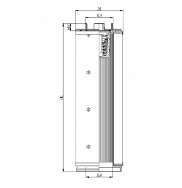 U562G10B3 hydraulic filter element