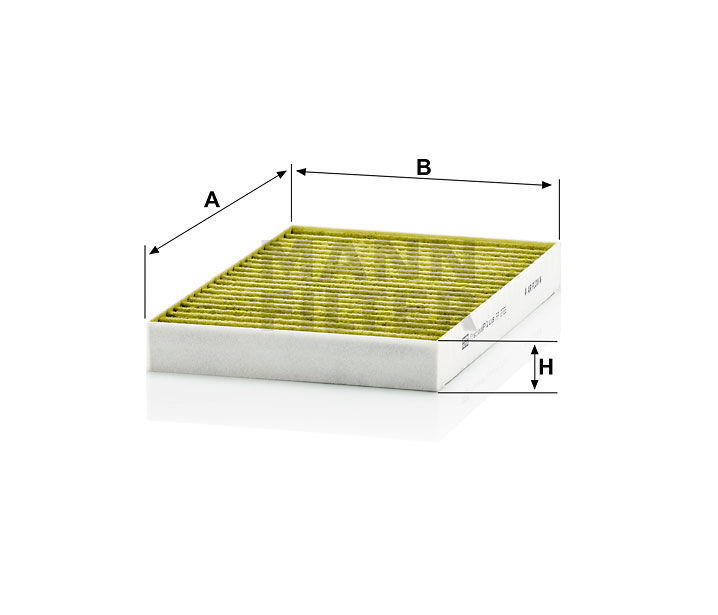 FP 2722-2 cabin air filter element (FreciousPlus)