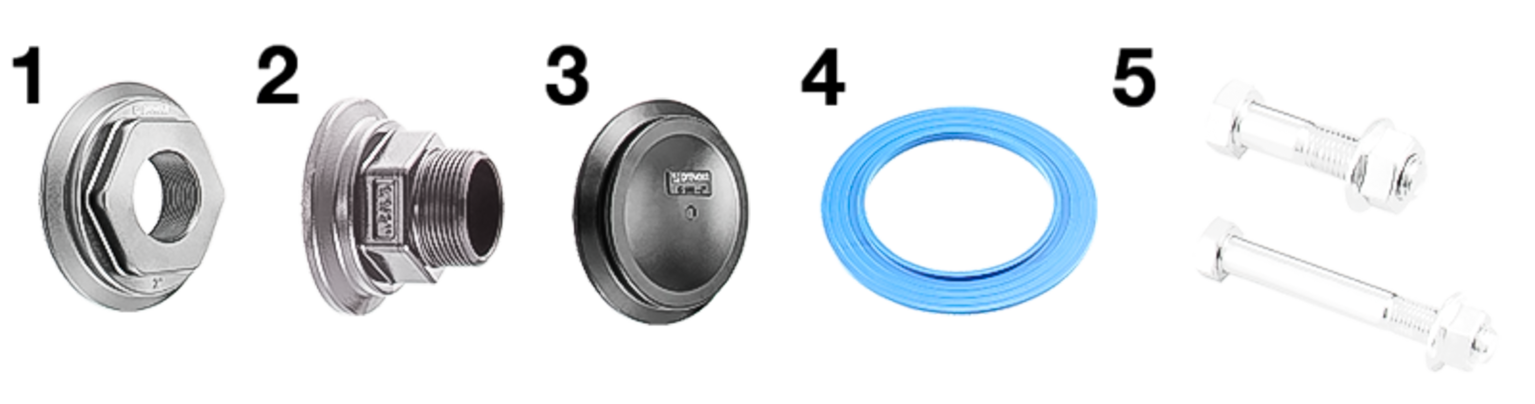 PPS1 CAP50 flange mounting blanking plug