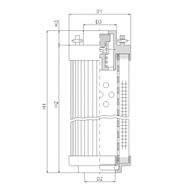 RHR30A05B hydraulic filter element