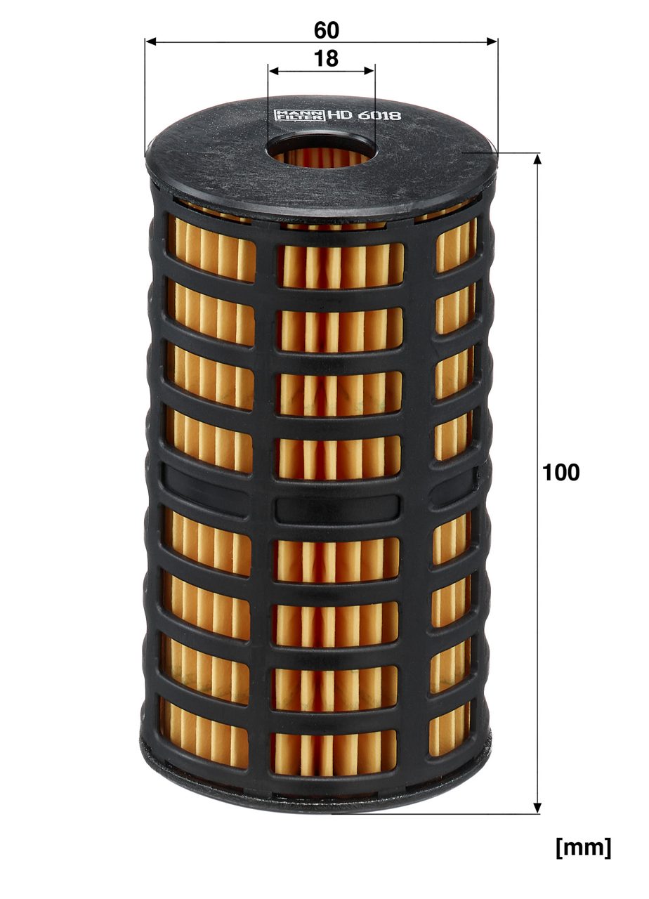 HD 6018 hydraulic filter element