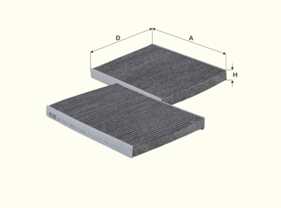HCK7211 cabin air filter element