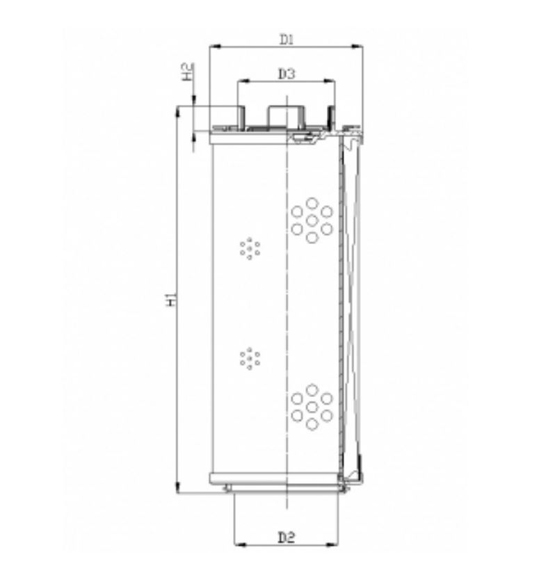 RHR660M05B0/AB1 hydraulic filter element