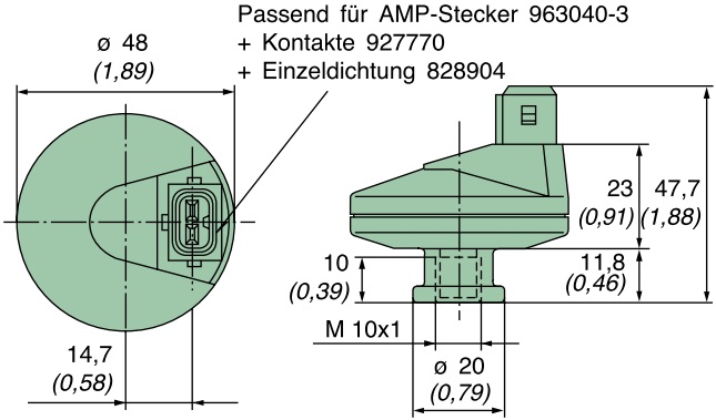 39 050 70 802 maintenance switch 50mbar
