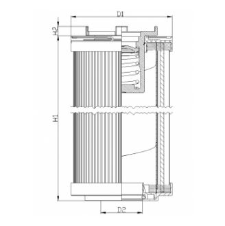 R140G40C hydraulic filter element
