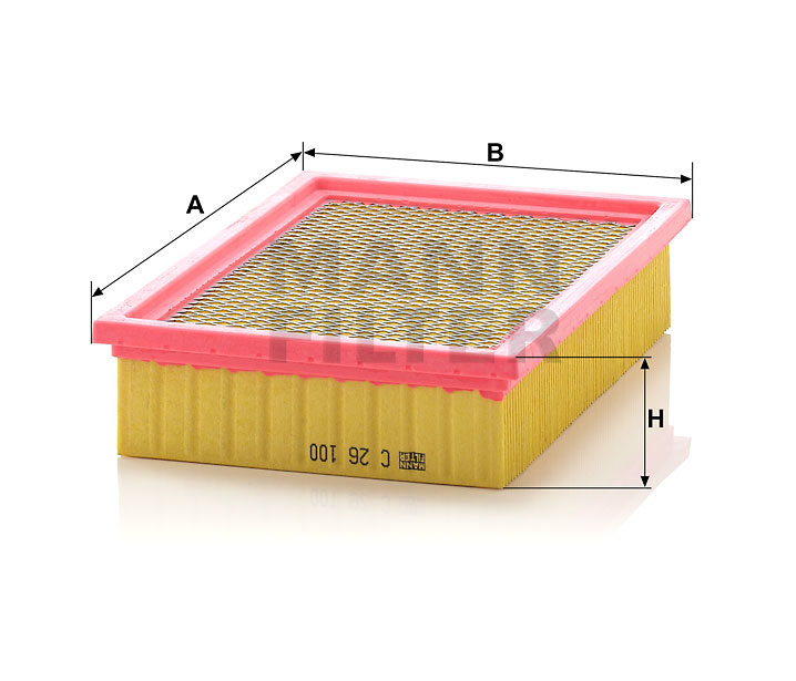C 26 100 air filter element