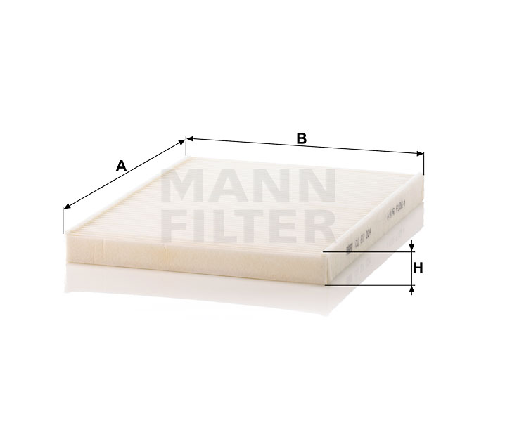 CU 27 004 cabin air filter element