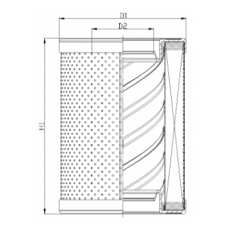 R660G15B0 hydraulic filter element