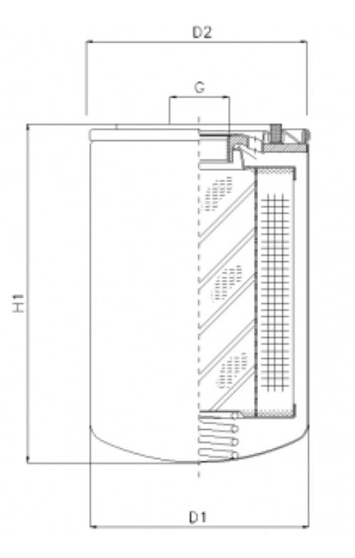 AWP105 oil filter